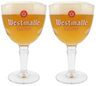 Vasos de cerveza Westmalle Trappist - 330 ml - 2 piezas