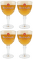 Westmalle Vasos de cerveza 330 ml - 4 unidades