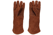 White Fire BBQ Guantes / Guantes de horno Cuero - Marrón - 2 piezas