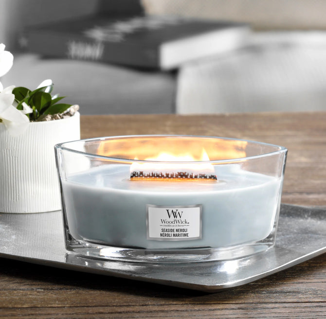Vela WoodWick ± 50 horas de duración