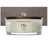WoodWick Set de Regalo Vela Aromática Ellipse Fireside - Vela en Vidrio - Mecha de Madera