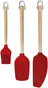 Set de espátulas Core Rojo Emperador Madera de abedul 3 piezas