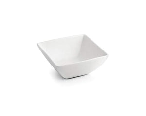 BonBistro Platos para salsas Yong Squito 10 x 10 cm - Blanco - 6 piezas