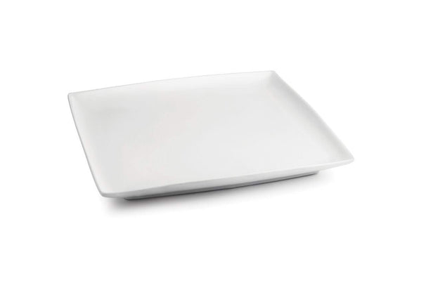 BonBistro Platos de desayuno / postre Yong Squito 18 x 18 cm - Blanco - 6 piezas