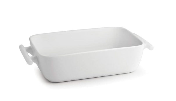 BonBistro Fuentes para horno Yong Squito - Blanco - 19 x 12 x 6 cm / 720 ml - 2 piezas