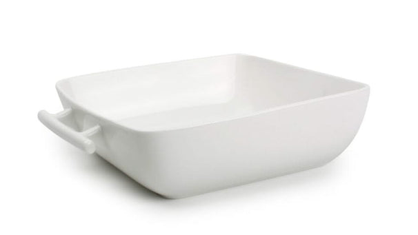 BonBistro Fuentes para horno Yong Squito - Blanco - 19 x 19 x 6 cm / 1.4 Litros - 2 piezas