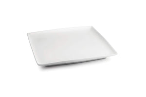 BonBistro Platos para petit four Yong Squito 10 x 10 cm - Blanco - 6 piezas