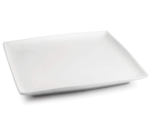 BonBistro Platos de cena Yong Squito 26 x 26 cm - Blanco - 6 piezas