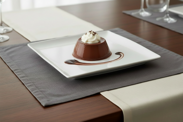 BonBistro Platos de desayuno / postre Yong Squito 23 x 23 cm - Blanco - 6 piezas