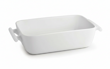 BonBistro Fuente para horno Yong Squito - Blanco - 20 x 14 x 6 cm / 1.1 Litros - 2 piezas