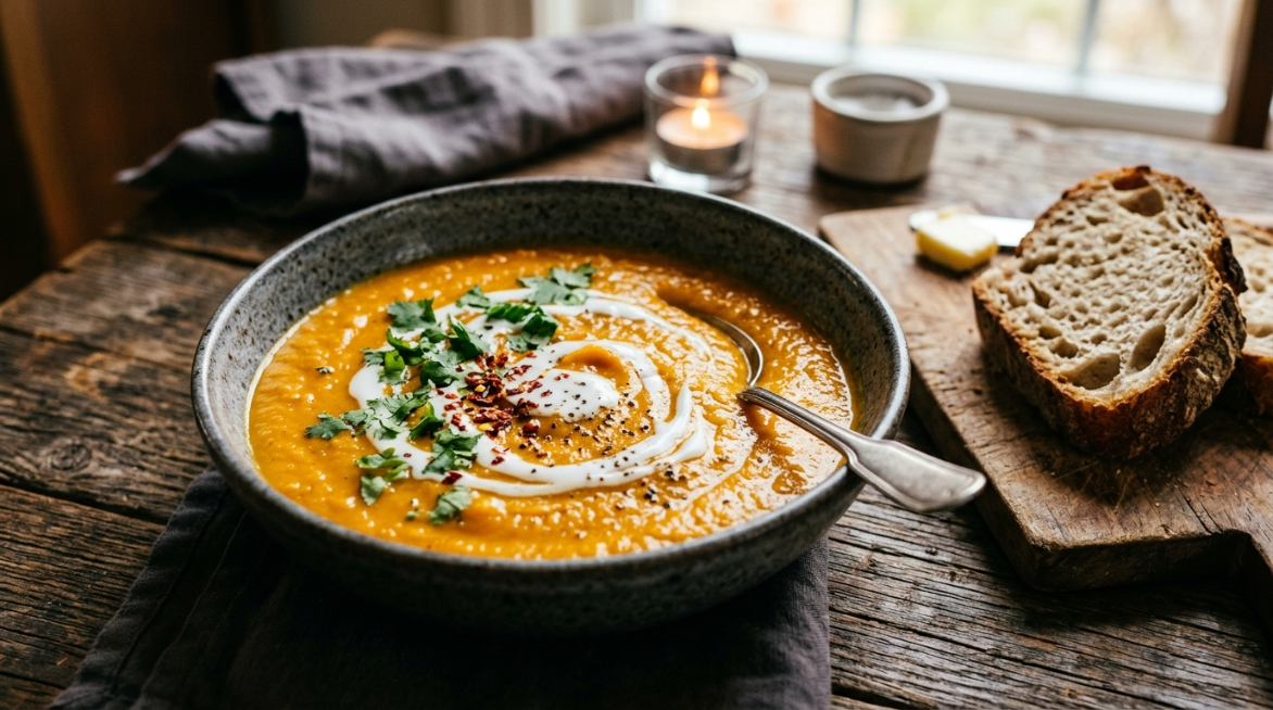 Cremosa, reconfortante y repleta de buenos ingredientes